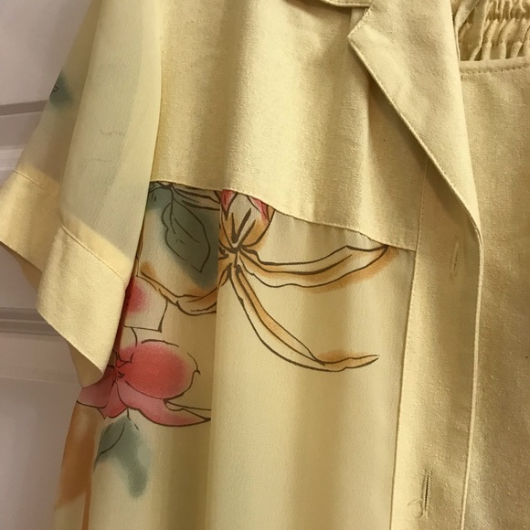 3pc silk cropped pant outfit - Picture 3 of 6